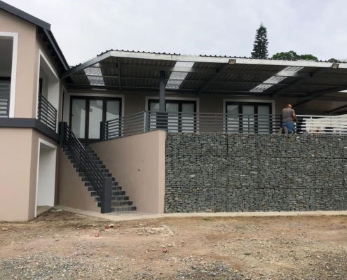 building architectural gabion