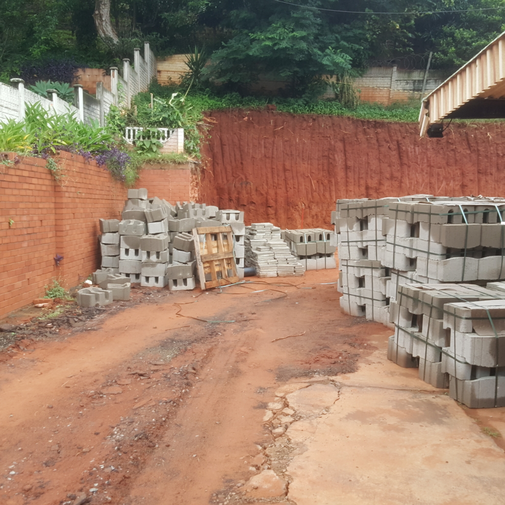 Interlocking Retaining Walls Construction Durban dry stack retaining