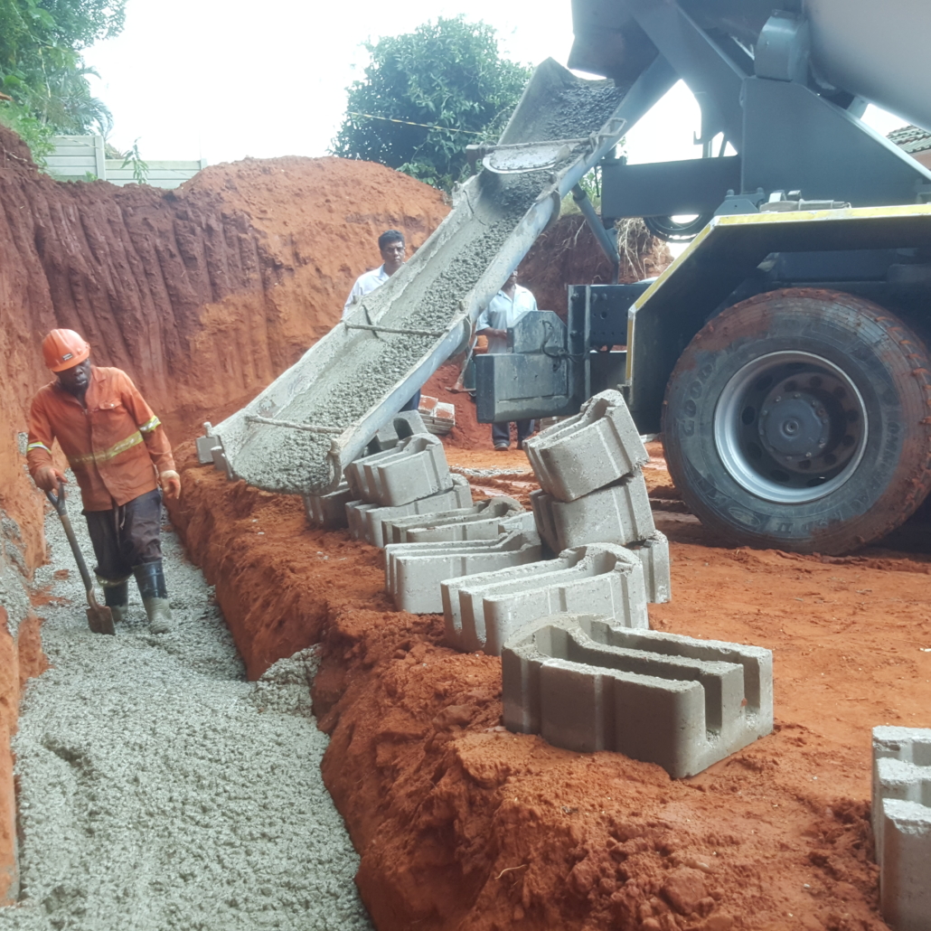 Interlocking Retaining Walls Construction Durban dry stack retaining